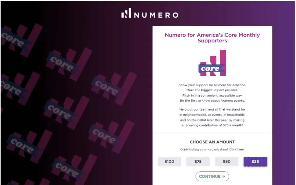 numero graphic