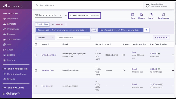 8 New Numero Features to Help Your Team: Soft Credits, Hard C’or’e Filtering, Re-attributions and more!