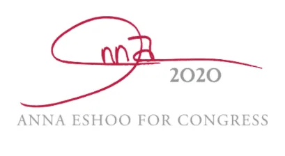 Anna Eshoo’s political campaign logo