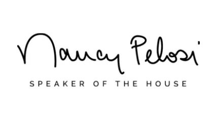 Nancy Pelosi’s political campaign logo